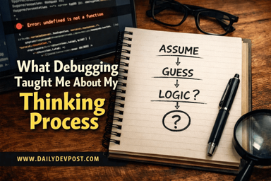 What Debugging Taught Me About My Thinking Process