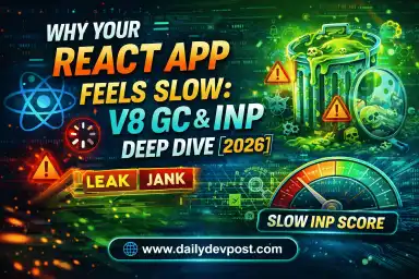 Why Your React App Feels Slow: V8 GC & INP Deep Dive [2026]