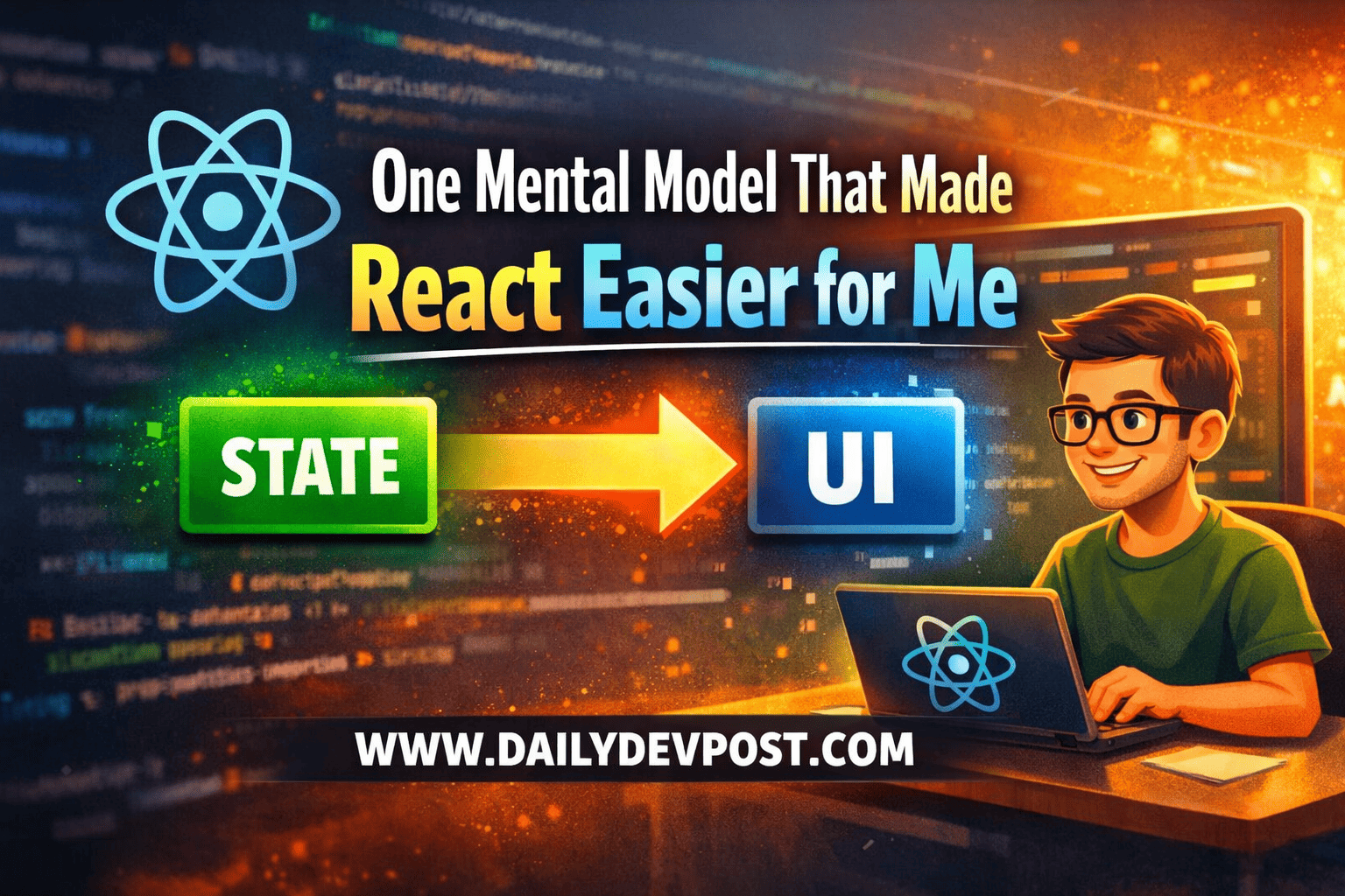 One Mental Model That Made React Easier for Me