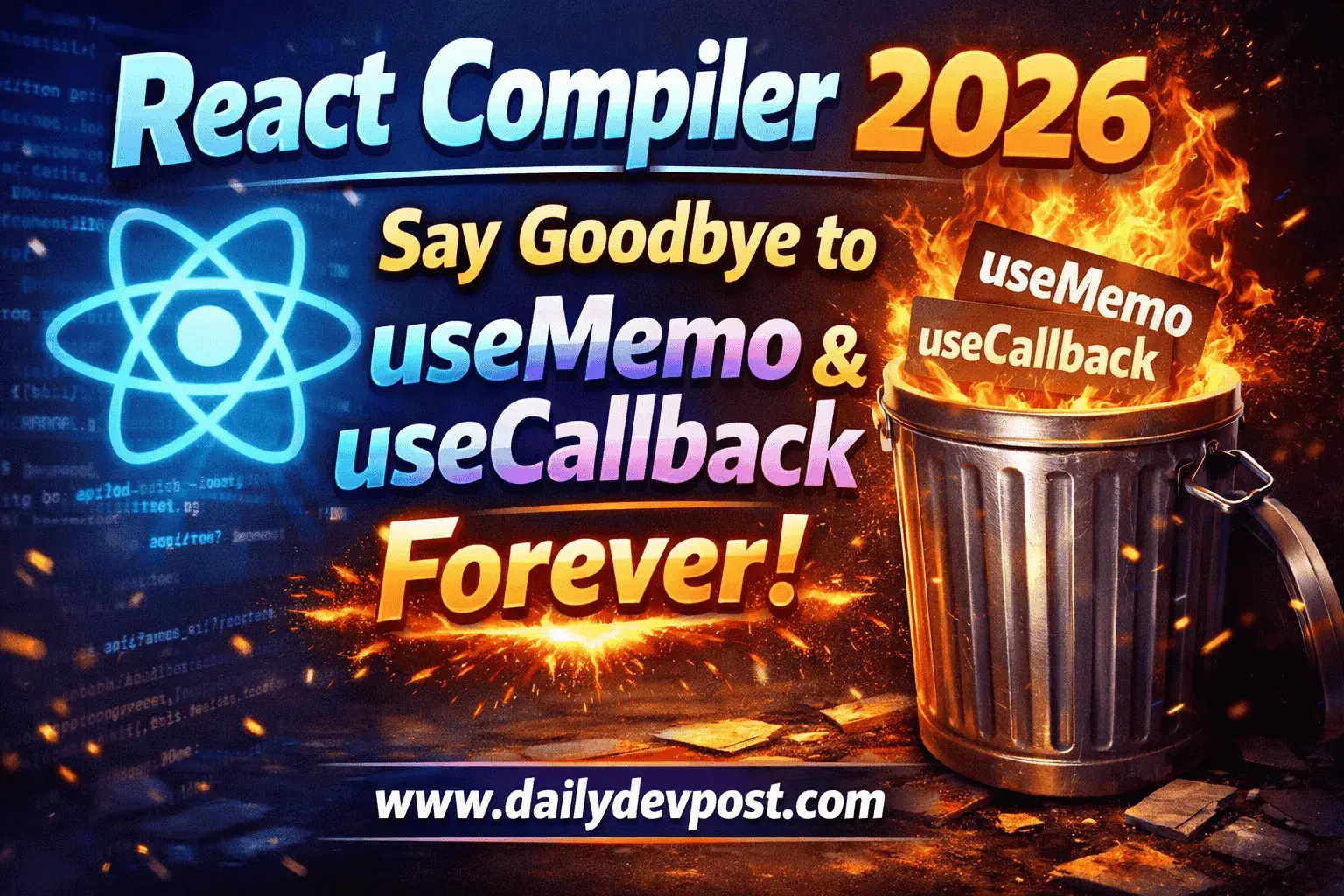 React Compiler 2026: Say Goodbye to useMemo & useCallback Forever
