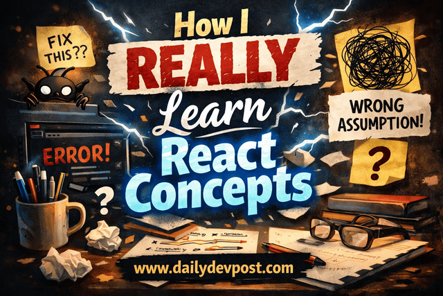 How I Really Learn React Concepts