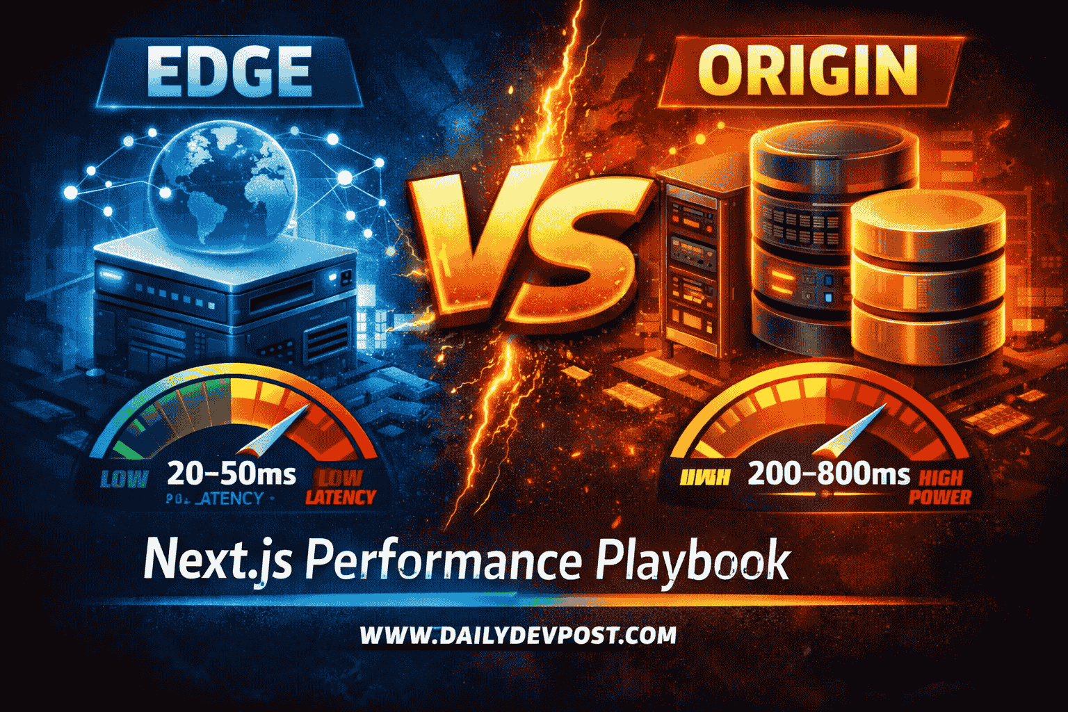 Edge vs Origin Rendering: The 2026 Next.js Performance Playbook with latency benchmarks and architectural diagrams.